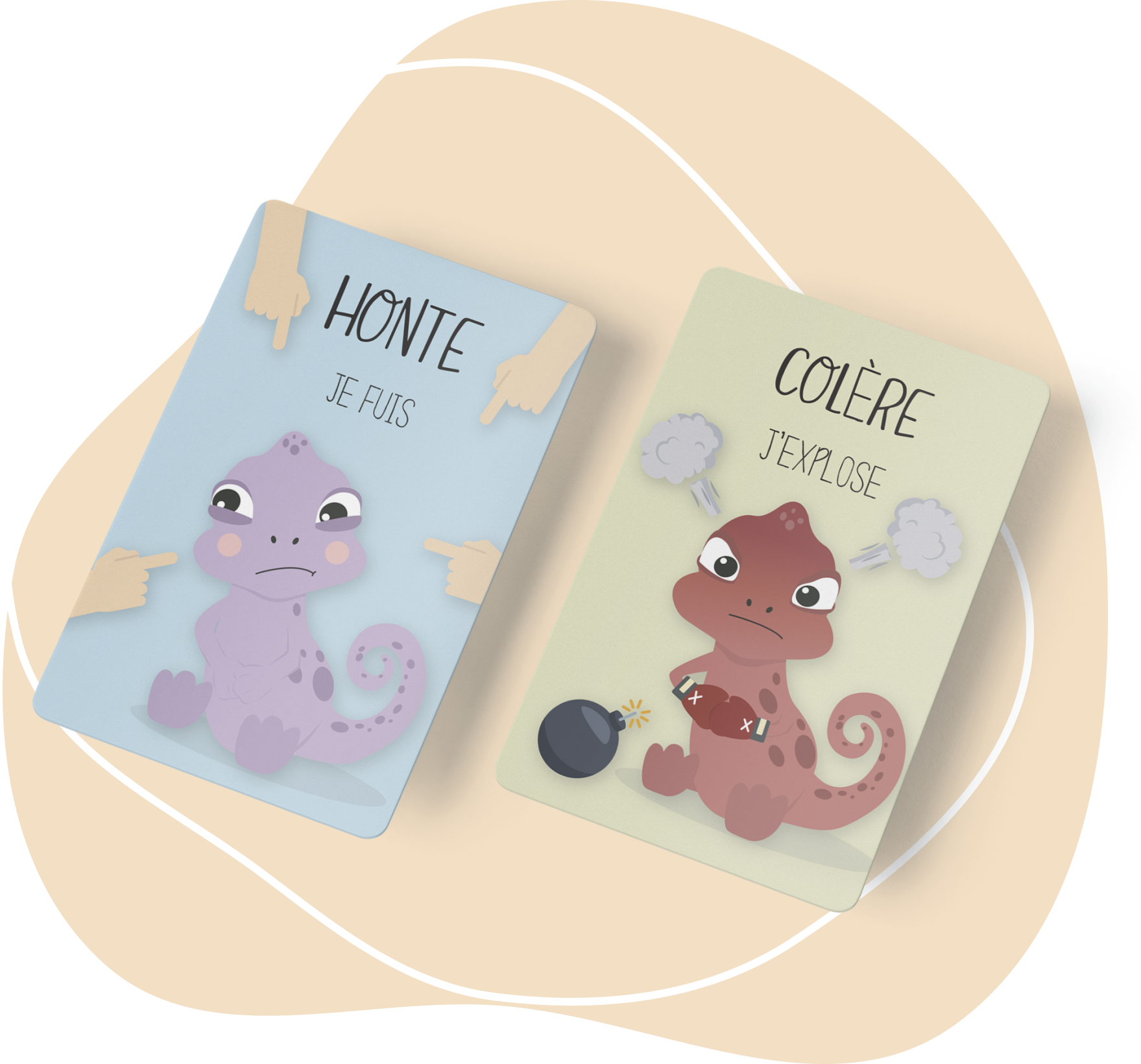 Jeu de cartes émotions