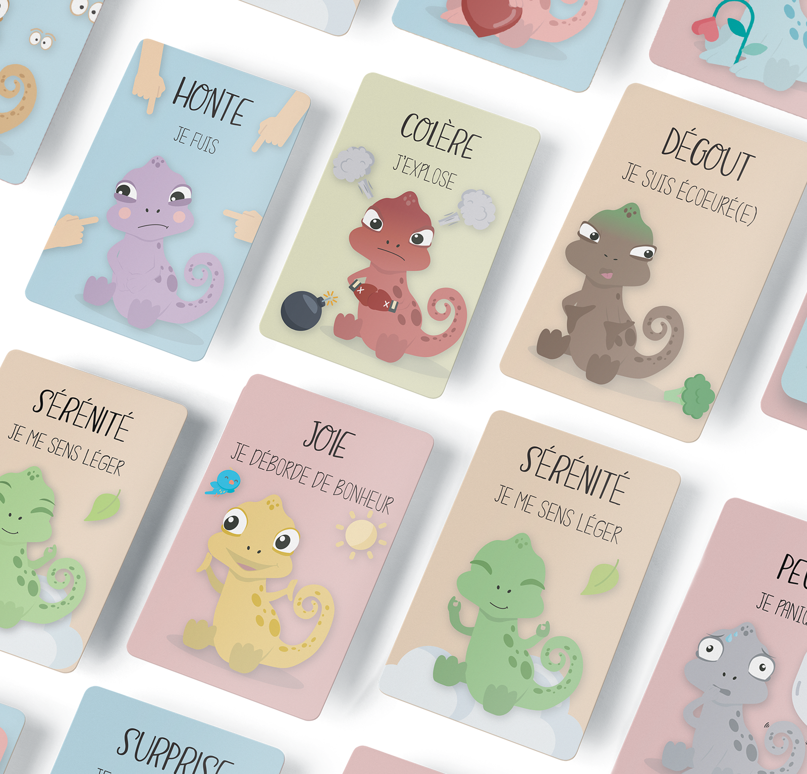 Cartes émotions photo