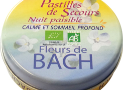 Pastilles de secours nuit paisible BIO format familial