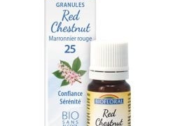 Red Chestnut, Marronnier rouge en granules Bio sans alcool